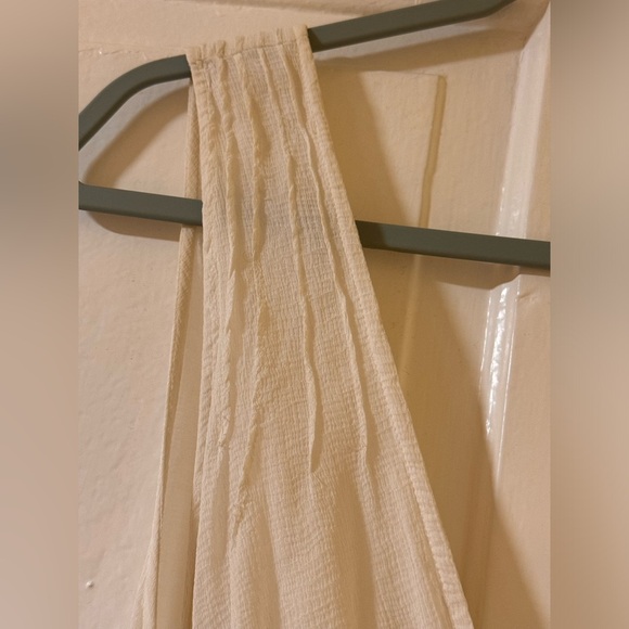 Free People Forget Me Not Rio Grande Ruffle Ivory Mini Dress - Picture 7 of 12